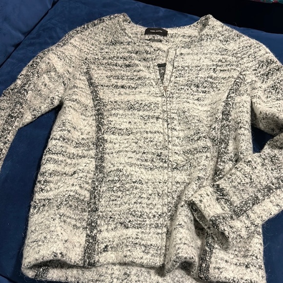 Isabel Marant Imperia Boiled Wool Jacket - Picture 3 of 9